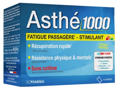 3C Pharma Asthé1000 10 Sachets