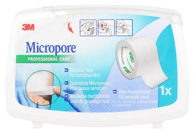 3M Micropore Professional Care Plaster 2,5Cm X 9,14M