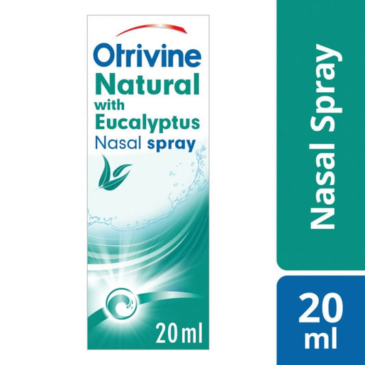 Otrivine Natural With Eucalyptus Nasal Spray 20Ml