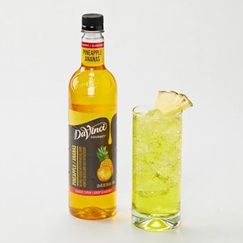 Davinci Gourmet Classic Pineapple Syrup, 25.4 Fluid Ounce (Pack Of 4)