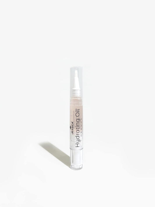 Jessica Cuticle Oil Pen, Hydrating Nail Strengthener And Repair Treatment, Nourishes, Softens, With Brush Applicator, Natural Ingredients With Jojoba, Orange Scent