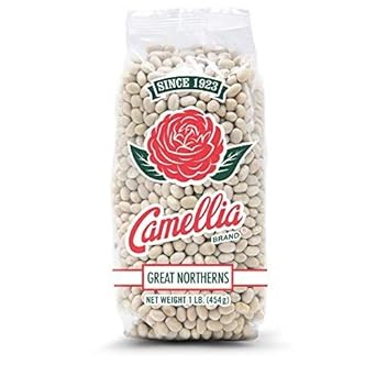 Camellia Brand Dried Great Northern Beans, 1 Pound (Pack Of 6)
