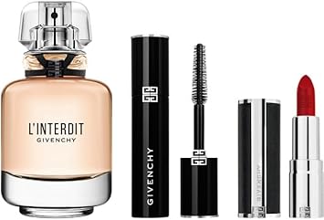 Givenchy L'Interdit Eau De Parfum 50Ml Gift Set 2024 (Contains 50Ml Edp, 4G Mascara And 1.5G Rouge Interdit Lipstick)
