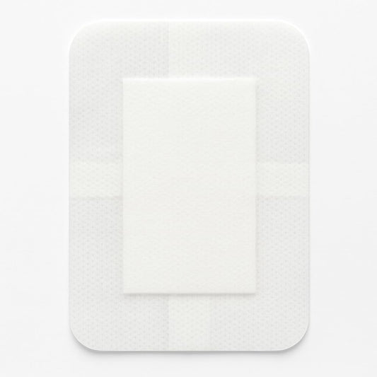 Adhesive Sterile Wound Dressings **Box Of 25**- Suitable For Cuts And Grazes, Diabetic Leg Ulcers, Venous Leg Ulcers, Small Pressure Sores First Aid Plaster. (10Cm X 6Cm)