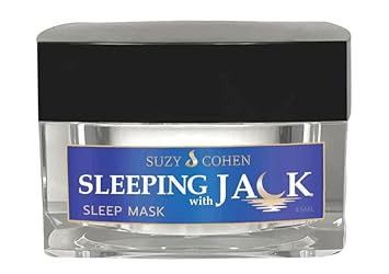Suzy Cohen Sleeping With Jack Skin Renewing Night Cream: Hydrating Collagen Boosting Moisturizer With Niacinamide, Hyaluronic Acid For Plumping And Jackfruit Extract. Anti-Aging Facial