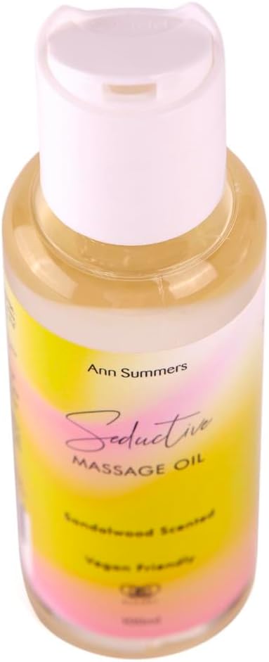 Ann Summers Seductive Massage Oil - Sandalwood Scent - 100ml - Natural Sensuality for Intimate Moments - Miniature Flavoured Massage Oil - Vegan & Natural Massage Oil - Moisturising Formula : Amazon.co.uk: Health & Personal Care