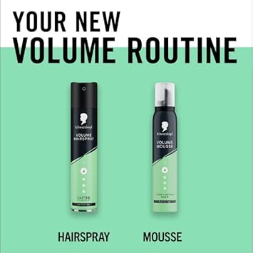 Schwarzkopf Mousse Power 200ml, Hold Level 5 Hair Styling, Mousse for Dry Hair and Damaged Hair, Hair Mousse with Cashmere-Like Suppleness, Vegan formula* : Amazon.co.uk: Beauty