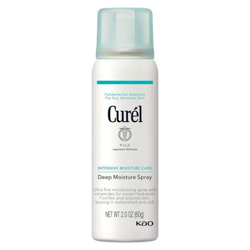 Curel Japanese Skin Care Foaming Daily Face Wash for Sensitive Skin, Hydrating Facial Cleanser for Dry Skin, pH-Balanced and Fragrance-Free, 5 Ounces (Step 2 of 2-Step Skincare)