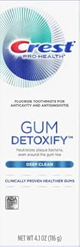 Crest Gum Detoxify Deep Clean Toothpaste, 4.1 Oz