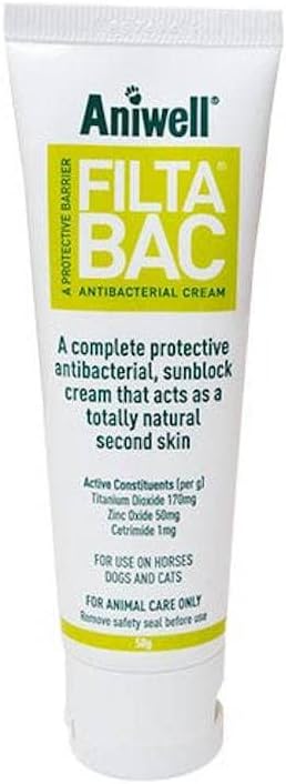 Aniwell - Filtabac Antibacterial Cream With Sunblock X 50G Tube