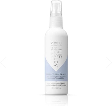 Philip Kingsley | Perfecting Primer Heat Protection Spray For Hair | Anti-Frizz Style Extending Primer With Invisible Hold | Protects Hair, Holds Style And Adds Volume And Shine | 125Ml