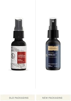 Quicksilver Scientific Methyl B12-1000mcg Vitamin B12 as Methylcobalamin (Methyl B12) - B12 Liquid with Nano Technology for Superior Absorption - Supportive Energy Supplement (30ml / 90 Servings) : Health & Household