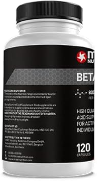 Maxi Nutrition Beta Alanine Capsules 120'S