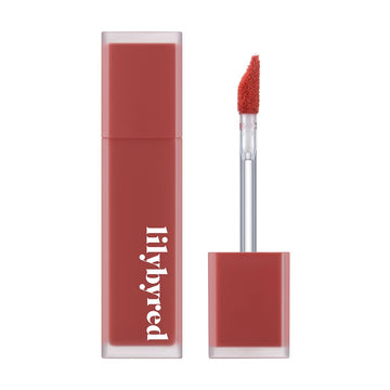 Lilybyred Mood Liar Velvet Tint (Ad) Velvet Matte, Long-Lasting, Smudge-Resistant, Super Stay (07_Clam Fig, One Size)