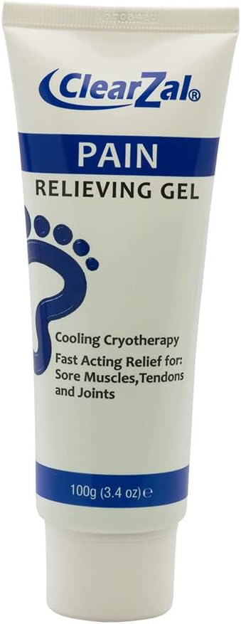 Clearzal Pain Relieving Gel For Feet And Legs 100Ml