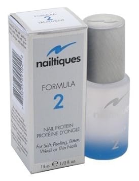 Nailtiques Formula 2 Nail Protein 0.5Oz (3 Pack) By Nailtiques : Beauty & Personal Care