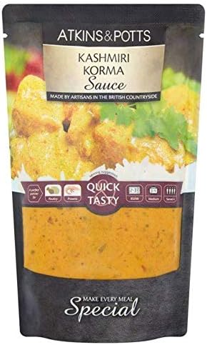 Atkins & Potts Kashmiri Korma Sauce 350G