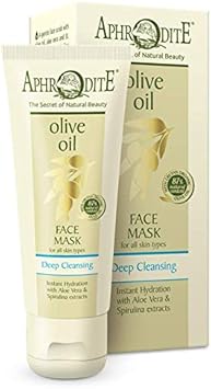 Aphrodite Mattifying & Pore Control Green Clay Beauty Mask - Pore Refining Beauty Mask Formulated to Reduce Shine (75 ml / 2.53 fl oz) : Amazon.co.uk: Beauty