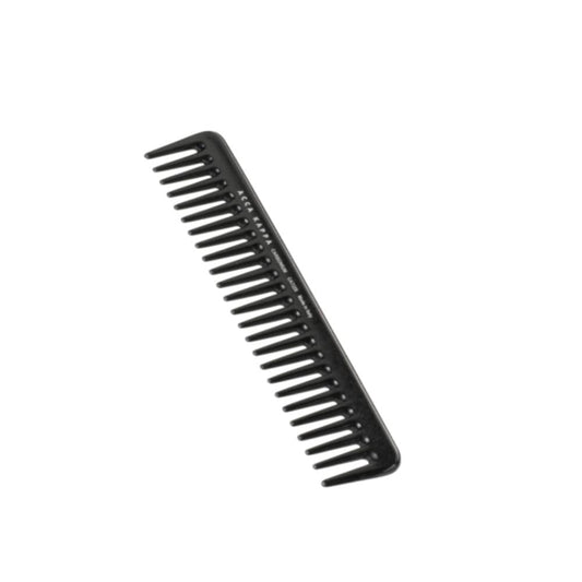 Acca Kappa Carbonium Coarse Tooth Comb ā Antibacterial And Antistatic Hair Comb For Styling