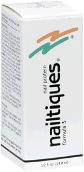 Nailtiques Nail Protein, Formula 3, 0.5 Fl Oz (14.8 Ml) : Beauty Products : Beauty & Personal Care