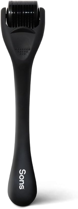 Sons 0.25 Derma Roller For Hair Growth. Microneedling For Hair And Beard. 540 0.25Mm Stainless Steel Microneedles. Stimulates Collagen Production For Hair Loss & Thinning In Men. Made In Europe