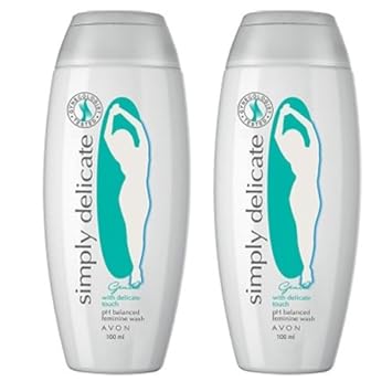 Avon Gentle Feminine Wash (Set of 2) : Health & Household