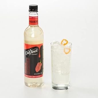 Davinci Gourmet Classic Habanero Syrup, 25.4 Fluid Ounce (Pack Of 4)