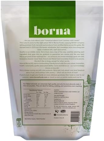 Borna Foods Almonds (Flaked Almonds, 500g) : Amazon.co.uk: Grocery