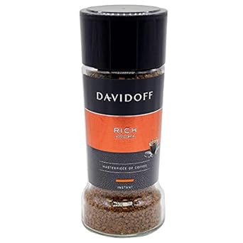 Davidoff Cafe Rich Aroma Instant Coffee, Jars (Pack of 2)