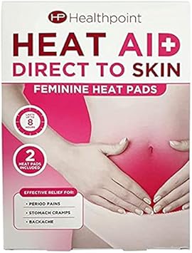 Heat Aid Direct To Skin Feminine Heat Pa