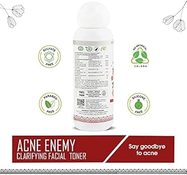 Avoka Naturals Ayouthveda Acne Enemy Clarifying Facial Toner -100Ml
