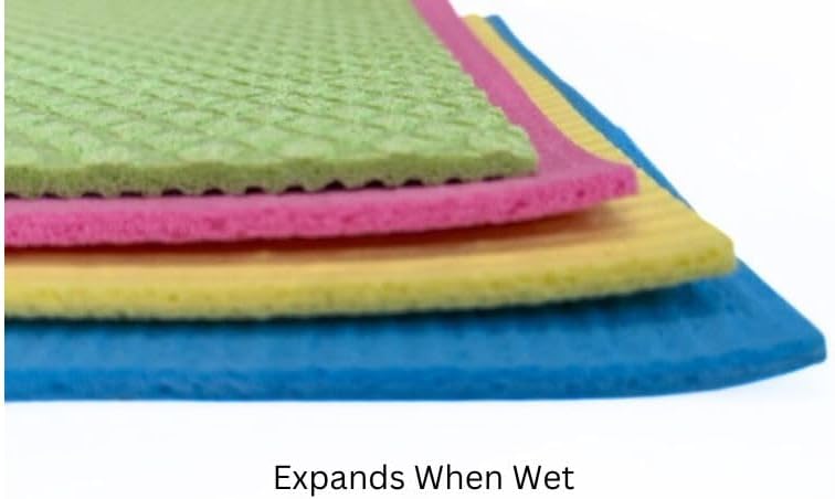 ECOS Non Toxic Dish Soap and Non Toxic Hand Soap with Biodegradeable Washable Cleaning Sponge and FREE Save the Planet Sticker : Health & Household