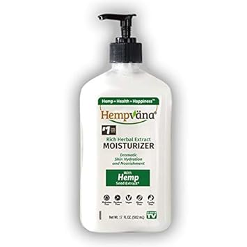 Hempvana Herbal Extract Moisturizer Body Lotion for Dry Skin Body & Hand Moisturizer with Hemp Seed Oil—Hemp Lotion with Aloe Vera & Vitamin E Body Lotion for Women Body Lotion for Men