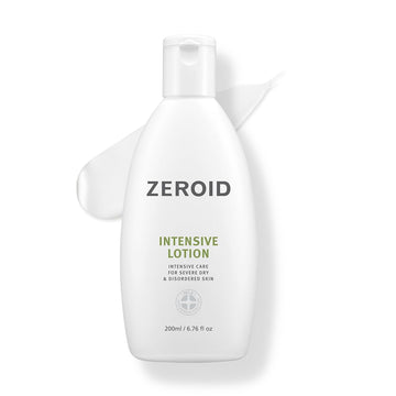 Zeroid | Intensive Lotion | Korean Body Care Moisturizer | Hand And Body Cream For Women And Men | Body Lotion For Dry And Sensitive Skin | Moisturizer For Extremely Dry Skin | 6.76 Fl Oz (200Ml)