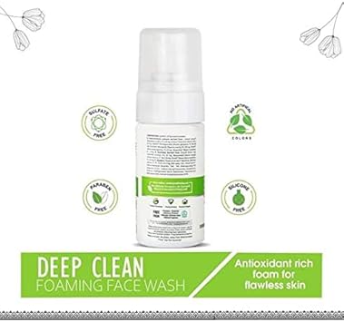 Avoka Naturals Ayouthveda Deep Clean Foaming Wash - 100Ml