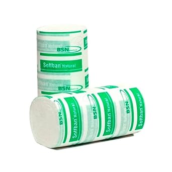 Bsn Medical 71473-00 Soffban Natural Viscose Cast Padding Bandage, 7.5Cm X 2.7M, Pack Of 12, Multi