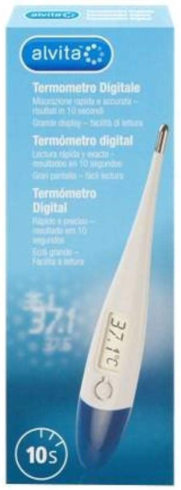 Alvita Digital Thermometer Flexi Tip