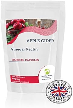 Apple Cider Vinegar Pectin 500Mg Health Food Supplement Vitamins 60 Tablets Pills Nutrition Supplements Healthy Mood