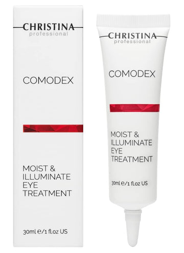 -Christina- Comodex Moist & Illuminate Eye Treatment With Hyaluronic Acid | Under Eye Cream Combats Dark Circles, Puffy Eyes, And Dry Skin 30Ml