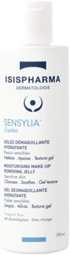 Isispharma Sensylia Cleansing Balm 250 Ml - Moisturising Cleanser For Sensitive Skin - Soothes Sensations Of Discomfort - Refreshing Texture - Makeup Remover - Glass Skin Effect - Made In France