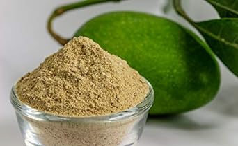 Jiva Organics Organic Amchur Powder 7 Ounce Bag - Ground Dried Mango,100% Natural & Non-Gmo