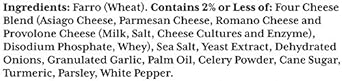 Alessi Autentico, Premium Seasoned Roman Grain Farro, Cooks Like Risotto, Heart Healthy, Easy to Prepare, 7oz (Four Cheese, Pack of 6) : Grocery & Gourmet Food