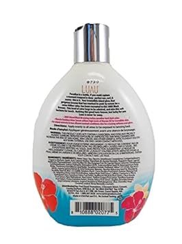 Tan Asz U Luau Advanced 200X Island Black Bronzer Dark Tanning Lotion Accelerator For Indoor Tanning Beds 13.5 Fl. Oz