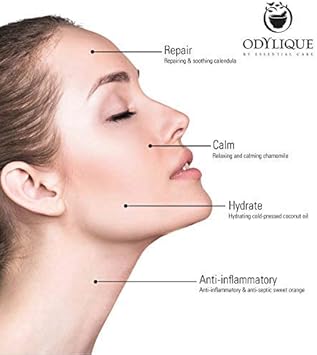 Odylique - Organic Calendula Cream - Calendula Balm – Repairing & Calming - Natural Balm For Sensitive Skin