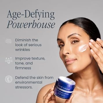 Skinn Luminous Firming Cream - Facial Skin Care Cream Improves Elasticity, Plumps And Lifts Sagging Skin-Maintains Hydration To Reduce Fine Lines,Strengthen Skin’S Barrier Function-Manuka Honey