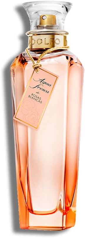 Adolfo Dominguez Aqua Fresca De Rosas Blancas Eau De Toilette For Women, 200 Ml