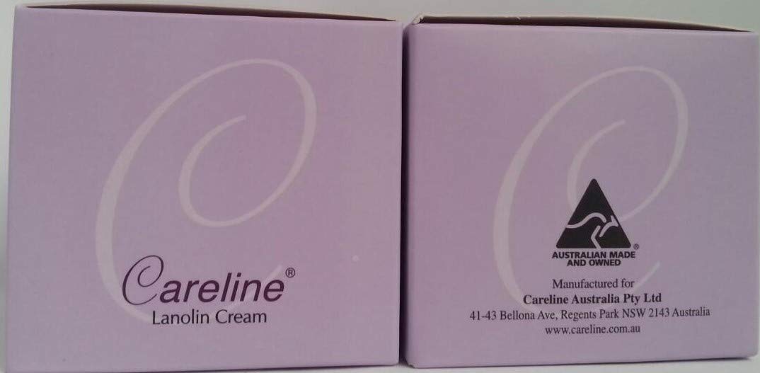 2 X Careline Lanolin Cream With Grape Seed Oil & Vitamin E 100Ml : Beauty & Personal Care