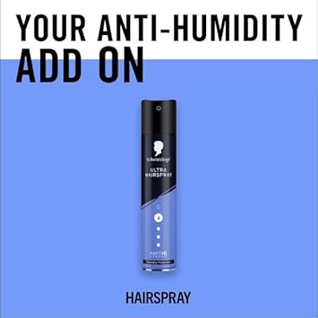 Schwarzkopf Hairspray Ultra 250ml, Hold Level 4 Hair Styling, Hairspray for All Hair Types, Strengthened Hair, Humidity Protection, Vegan Formula* : Amazon.co.uk: Beauty