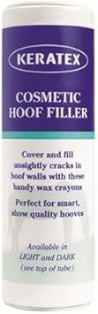 Keratex Cosmetic Horse Hoof Filler Dark Hooves X Size: 60 Gm