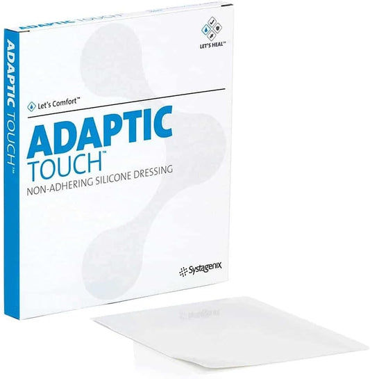 Adaptic Touch Non-Adhering Silicone Dressing 7.6Cm X 11Cm (X10)